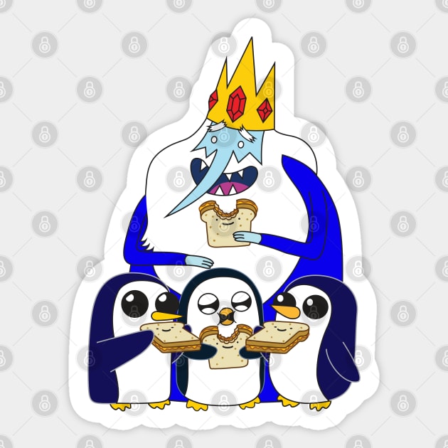 Ice King Gunter Sticker by Plushism